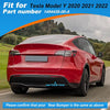 2020-2022 Tesla Model Y Rear Bumper Tow Hook Cap Cover (2020-2022)