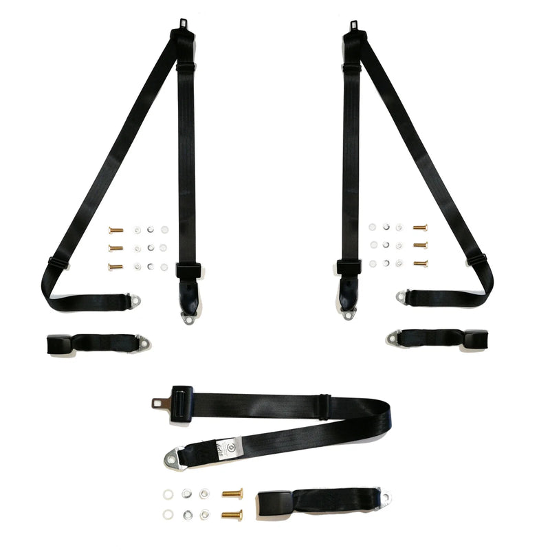 Toyota Camry SV10 Sedan Rear Seat Belt Kit (1982-1986)