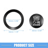Jeep Compass Renegade Ignition Button Cover Decal (2017-2023)