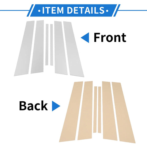 Kia Sportage 6 Pcs Chrome Window Trim (2017-2022)