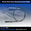 Marine Boat Rack Steering Control Cable / 18 Ft / Marine Boat Rack