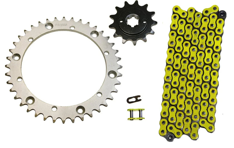 Yamaha Blaster Yellow 520x94 Drive Chain & 13/41 Sprockets (1988–2006)