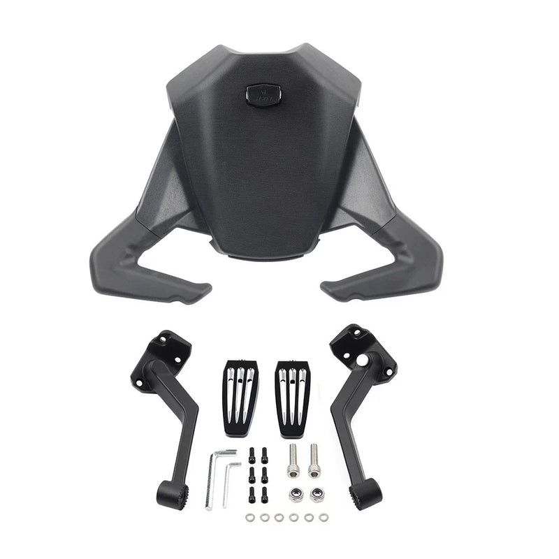 Can-Am Ryker 600 900 Black Rear Passenger Foot Pegs (2019-2024)