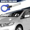 Honda Fit Blue Round Front Rear Bumper Trailer Ring Eye Towing (2009-2014)