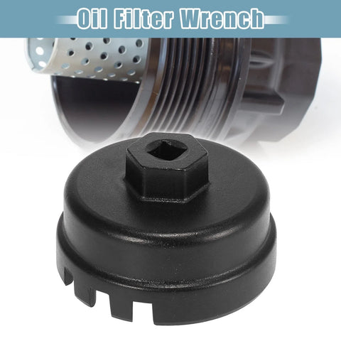 Toyota Camry Oil Filter Wrench 14 Flutes 6 Slots 64.5mm Oil Filter Cap
