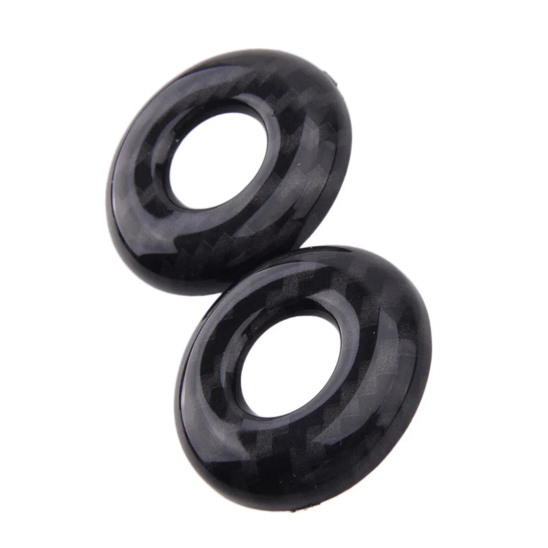 Dodge Challenger Door Lock Pin Knob Ring Covers (2014-2020)