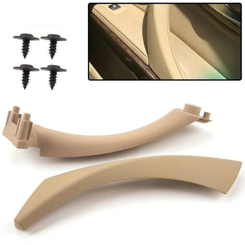 BMW E90 3-Series Beige Inner Right Door Handle Trim Cover (2007-2013)