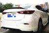 Mazda 3 M3 Axela Glossy Black Rear Spoiler Wing (2014-2018)