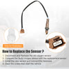 Nissan Altima 2.5L L4 A/F Oxygen Sensor (2013-2017)