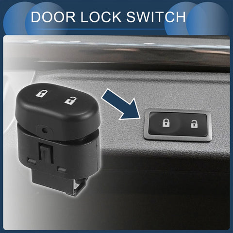 Chevrolet Malibu 2008 Door Lock Switch Front Right (2008 - 2008)