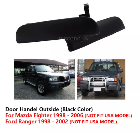Mazda Fighter, Ford Ranger Black Door Handle RH/LH (1998-2006)