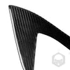 BMW 3 Series G20 G28 2 x Carbon Fiber Light Eyebrow Trim (2019–2024)