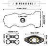 BMW 528xi 535xi Valve Cover Gasket Kit 3.0L (2008)