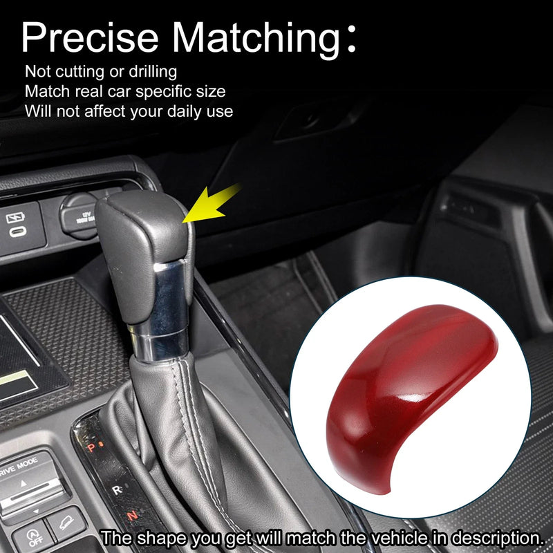 Honda CR-V 2023-2025 Red ABS Gear Shift Knob Cover