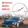 Chevrolet LS Swap 36" Braided Throttle Cable Kit (1997-2007)