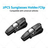 Sunglasses Eyeglasses Ticket Card Car Glasses Holder Clip Case