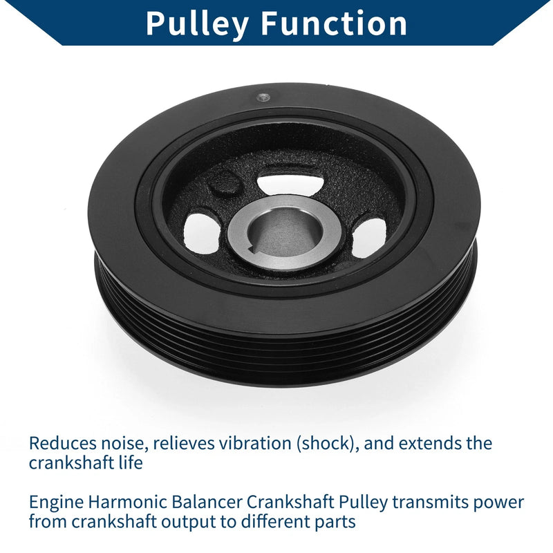 Dodge Journey Harmonic Balancer Crank Pulley (2009-2020)