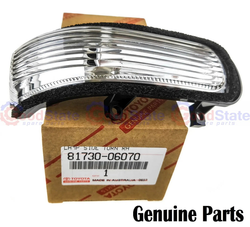 Toyota Aurion GSV40 Right Mirror Repeater Turn Signal Lamp