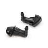 Honda Black Plastic Windshield Wiper Water Spray Nozzles
