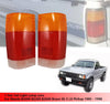 Mazda Magnum B2000 B2200 B2600 Rear Tail Light Lenses (1986-1993)