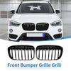 BMW X1 F48 Pair Front Upper Bumper Grille (2016 - 2022)