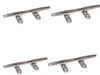 Boat / Marine 316 Stainless Steel 150mm Slimline Deck Cleats x 4 Rope Cleat