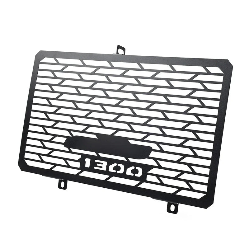 HONDA CB1300 Black Motorcycle Radiator Grille Guard Cover (2003-2008)