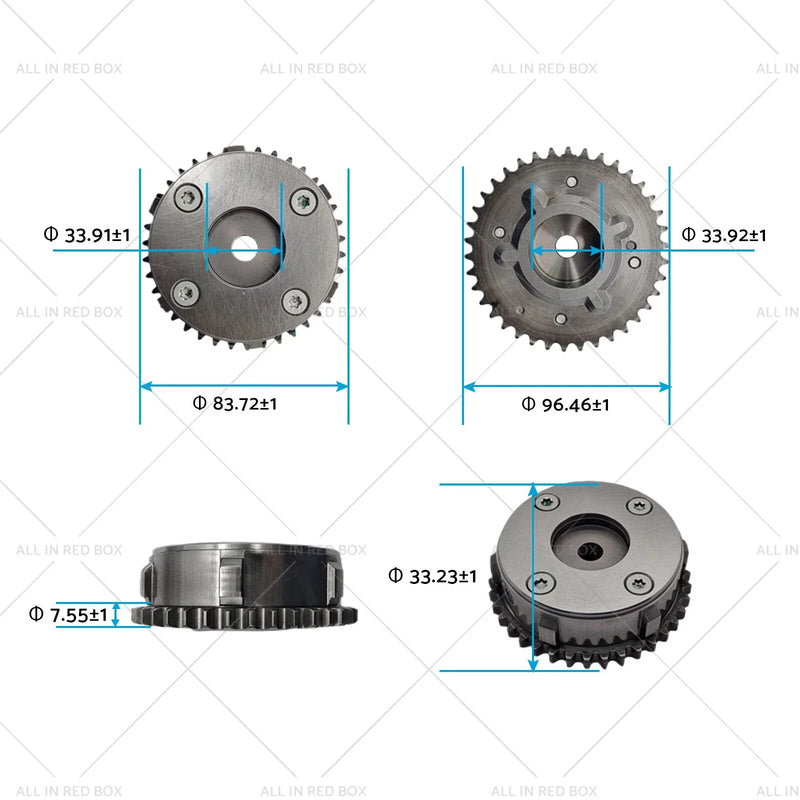 Mazda 3 CX-7 MX-5 Tribute VVT Actuator Camshaft Timing Gear (2006-2014)