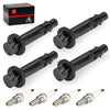 Yamaha YZF-R6 1999-2002 w / Spark Plug Ignition Coil 4 PCS