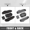 Honda Civic Black Armrest Protector Cover Pad with Red Stitches (2016-2021)