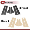 Buick Lacrosse 6 x Door Pillar Window Trim (2017–2019)