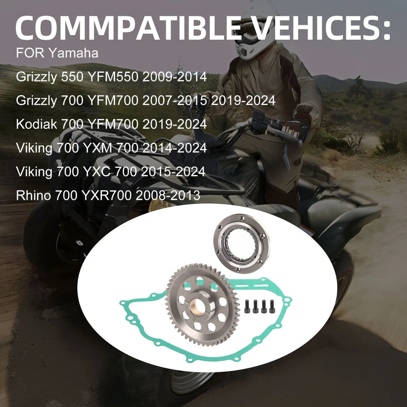 Yamaha Rhino 700 Starter Clutch Idler Gear Gasket Kit (2008–2013)