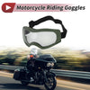 Motorcycle Motorcycle Riding Goggles / Clear Lens Green Frame PC PU