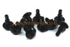Suzuki GSX-R600 Tête fourche boulons parebrise Aluminium Noir (2001–2003)