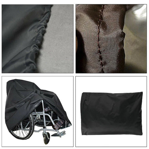 Electric Manual Folding Wheelchair Waterproof Fabric Wheelchair Cover