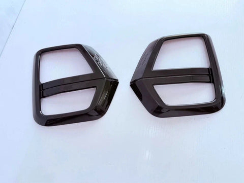Chevrolet Colorado 2 x Black ABS Front Fog Light Lamp Cover Trim (2023-2025)
