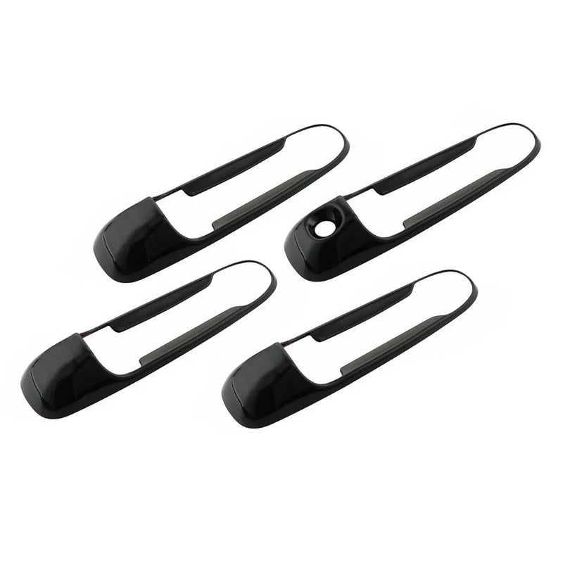 Dodge Ram 1500 2500 3500 4500 5500 8 x Black Door Handle Covers (2009-2018)