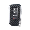 LEXUS Carbon Fiber Black Smart Key Fob Shell Cover (2014-2017)