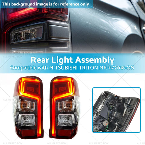 MITSUBISHI TRITON MR (2018 - Present) Pair LED Tail Lights