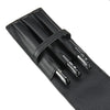 Pens Roller Storage Holder Leather Fountain Pen Case Pouch 3 Holes