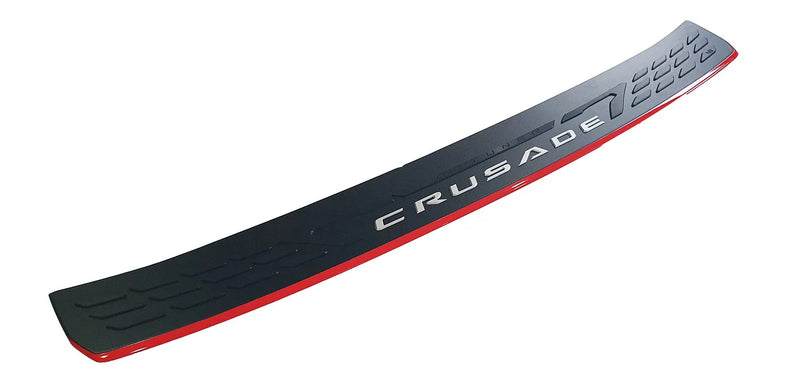 Toyota Fortuner Rear Bumper Step Guard Scuff Plate Cover (2015-2023)