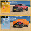 Dodge Ram Orange Cotton with Zipper Car Cover Waterproof All Weather