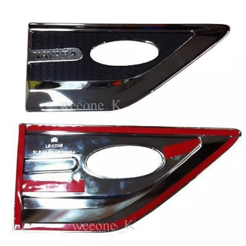 Nissan Navara NP300 Chrome Side Vent Covers (2014-2016)