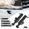 Mercedes-Benz E350 E550 E63 AMG Front Left Right Headlight Washer Nozzles