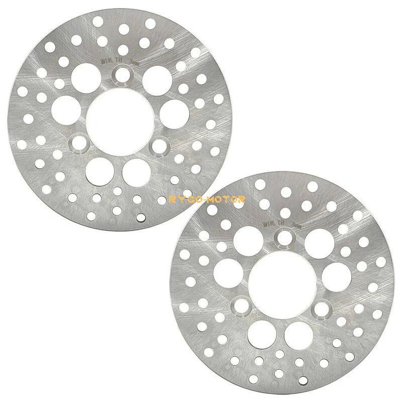 Kawasaki Tecate 4 250 2 x Front Brake Discs Rotor (1987–1988)
