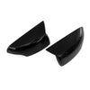 Ford Ranger (2015-2023) Gloss Black OX Horn Cover Trim Rear View Side Mirror