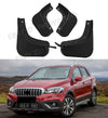 Suzuki S-Cross Splash Guards & Fender Covers 4 x Mud Flaps (2014-2022)