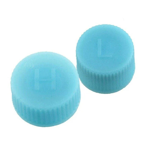 2 x Air Conditioning Caps   - High & Low Pressure Covers
