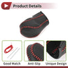Infiniti FX35 Black Red Faux Leather Gear Shift Knob Cover (2009-2013)