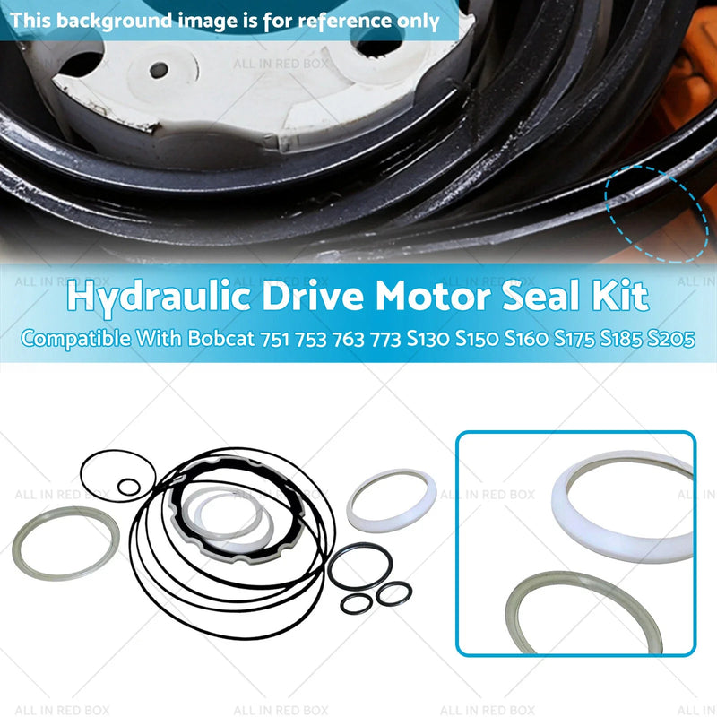 Bobcat 751 753 S130 S150 S175 S185 Hydraulic Drive Motor Seal Kit